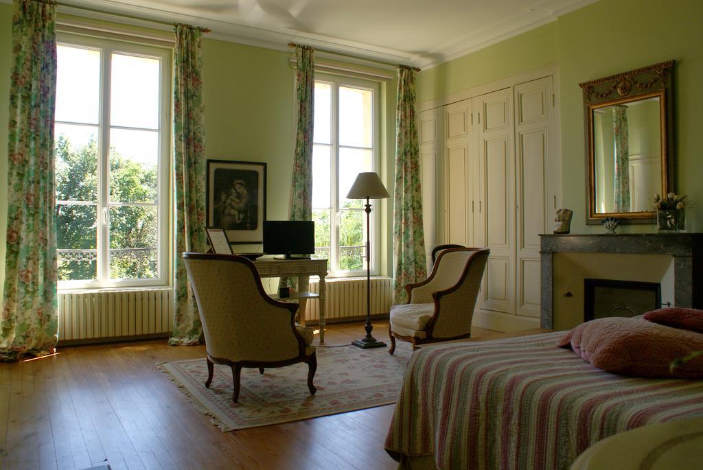 Saint-Léger Chateau De Grenier Bed & Breakfast 部屋 写真
